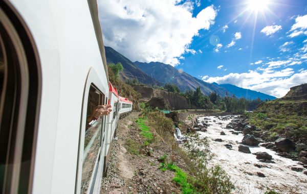 Take a scenic train to Machu Picchu