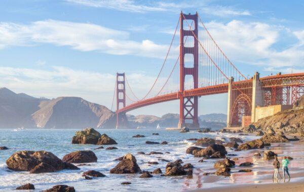 Enjoy the coastline of San Fran