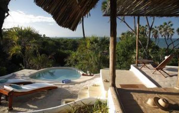 Relax at a secluded tropical resort