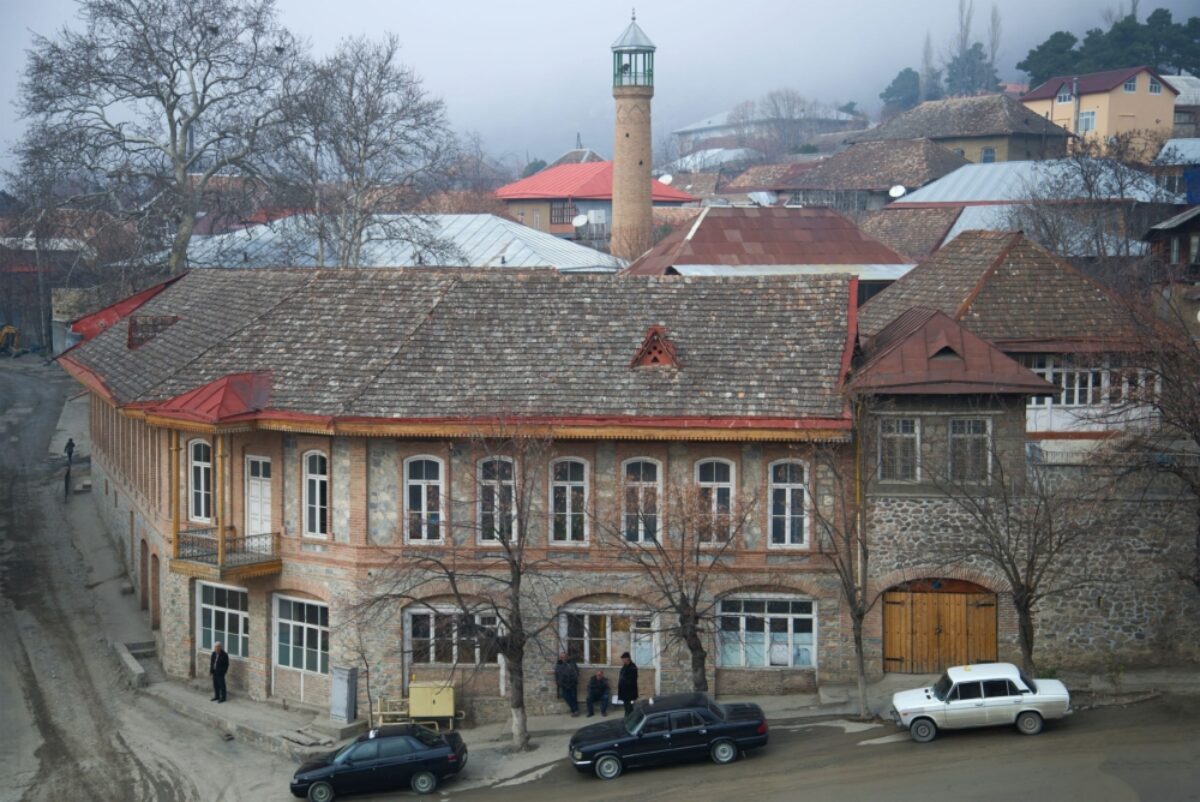 Azerbaijan Sheki architecture