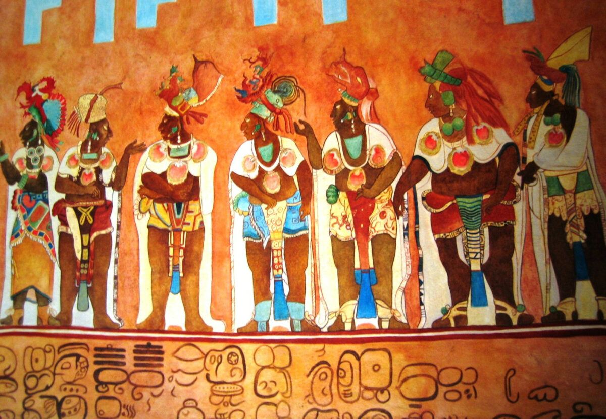 Bonampak mural