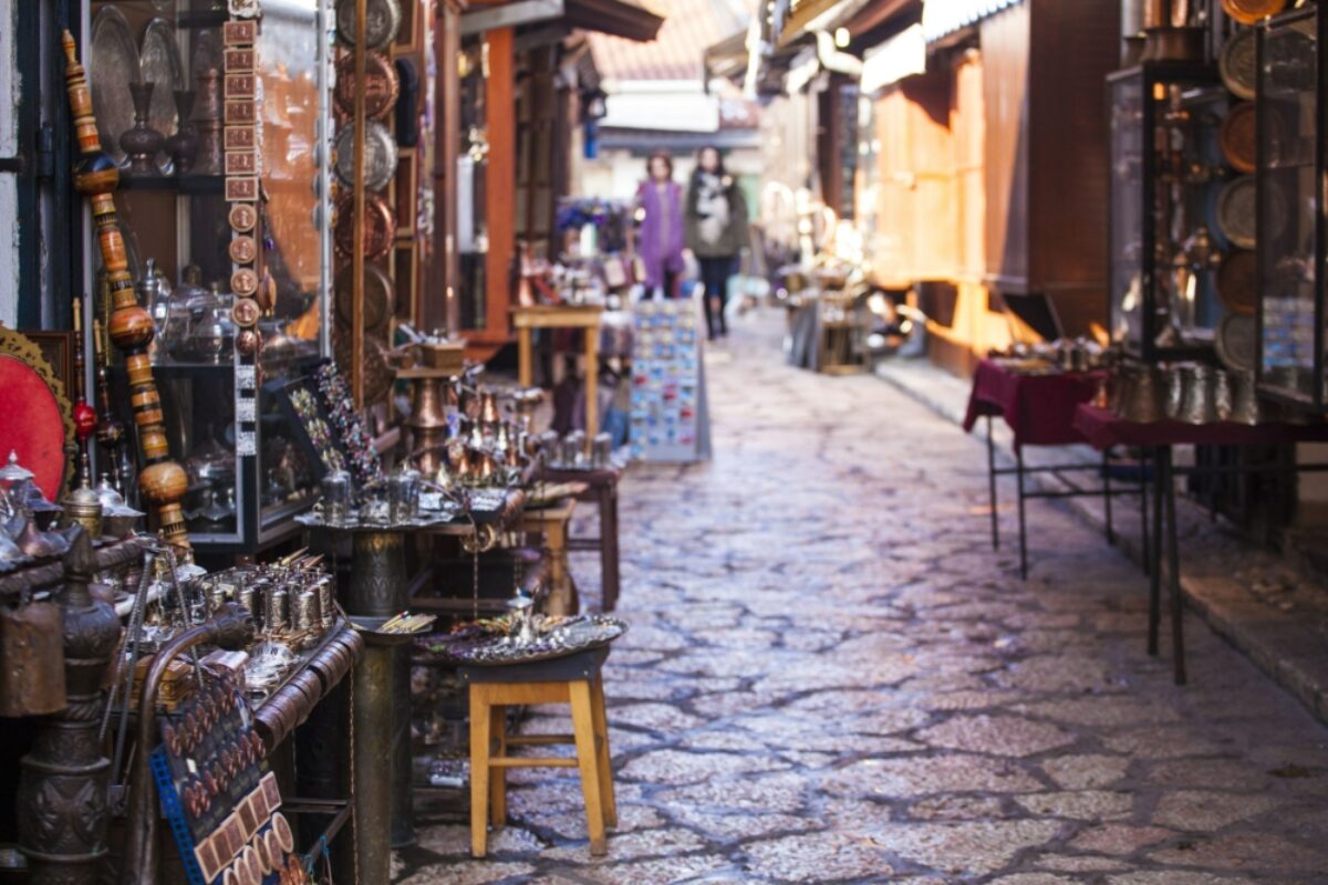 Bosnia Sarajevo streets