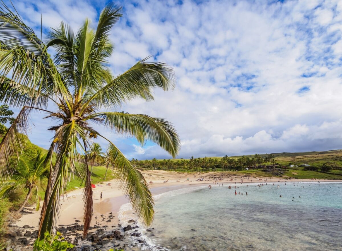 Chile Easter Island Anakena