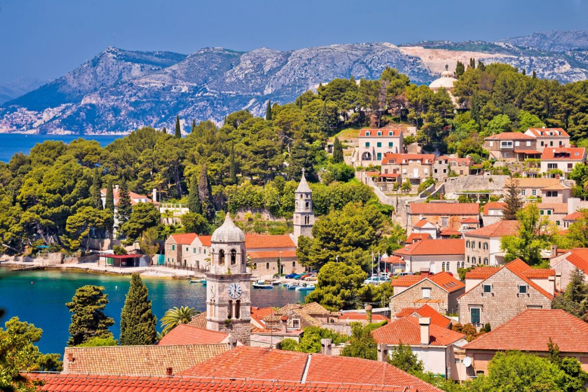 Croatia Cavtat near the Konavle valley