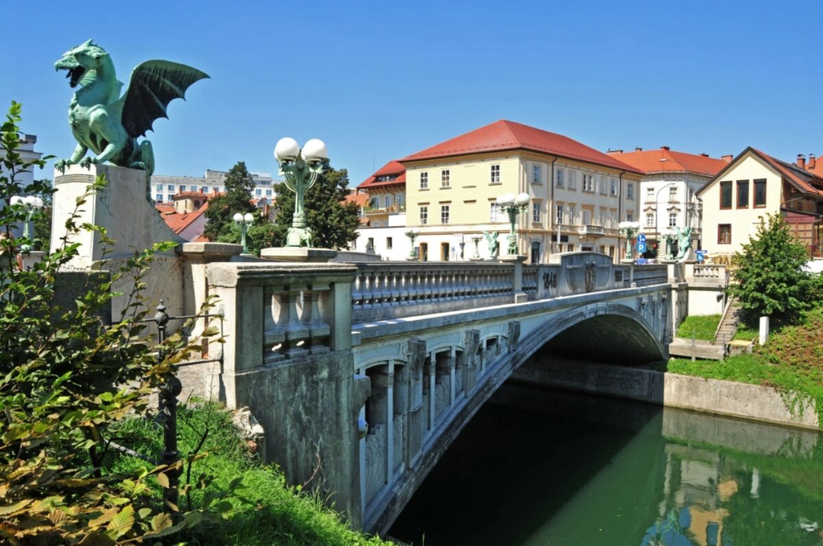 Dragons Bridge Ljubljana