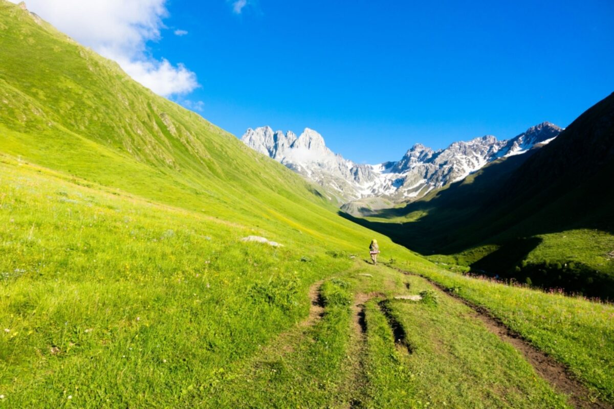 Georgia Chauhi mountain range