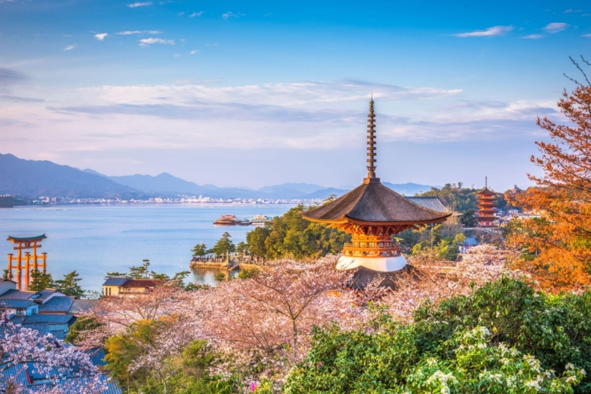 Hiroshima Miyajima view