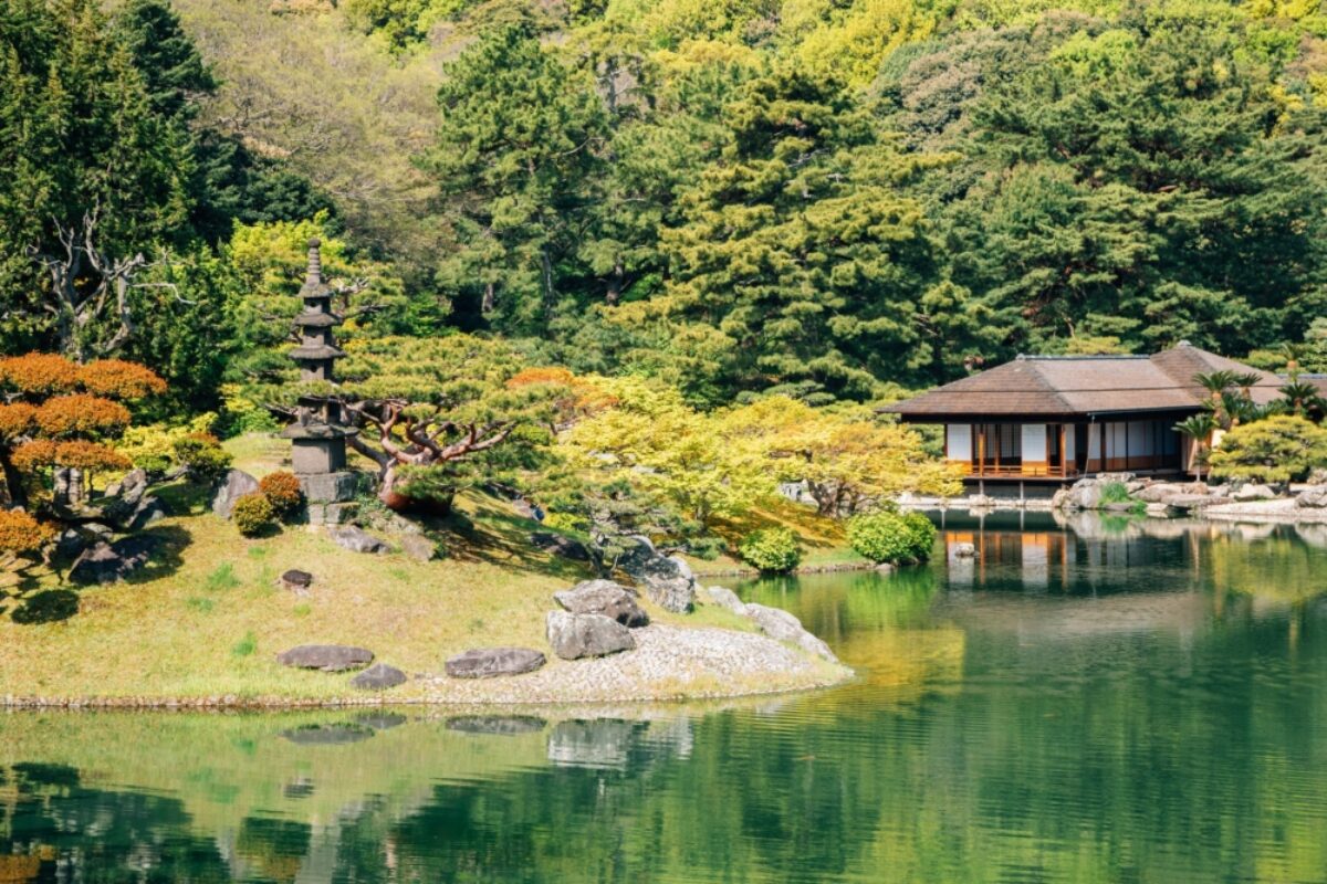 Japan Takamatsu Ritsurin