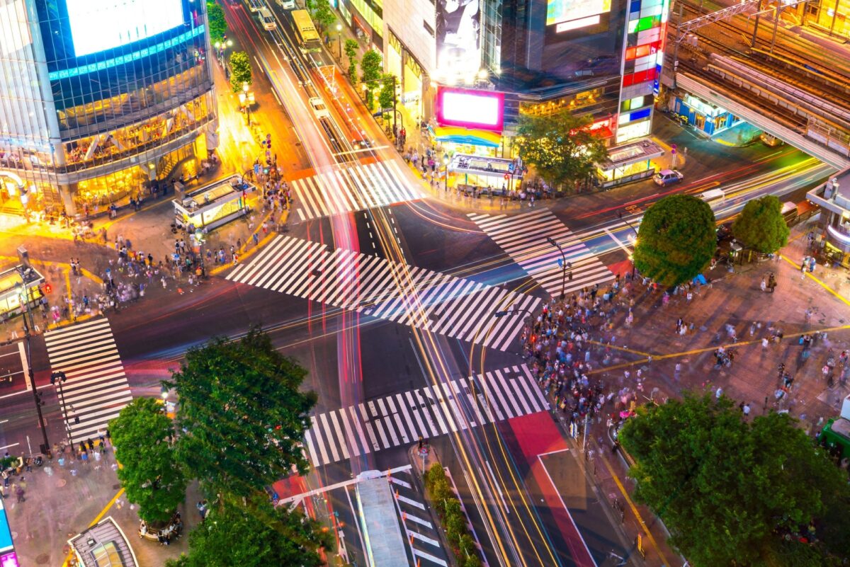 Japan Tokyo Shibuya Crossing