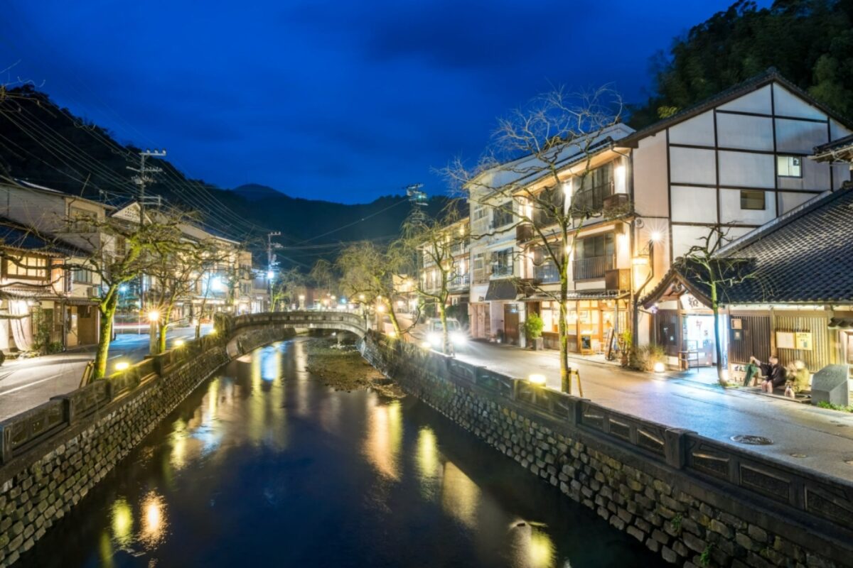 Kinosaki onsen nighttime
