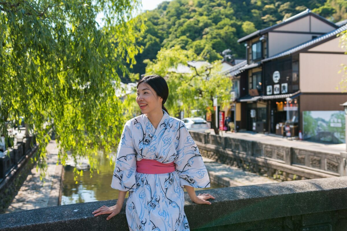 Kinosaki women smiling