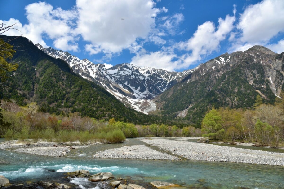 Matsumoto Kamikochi that is a national park
