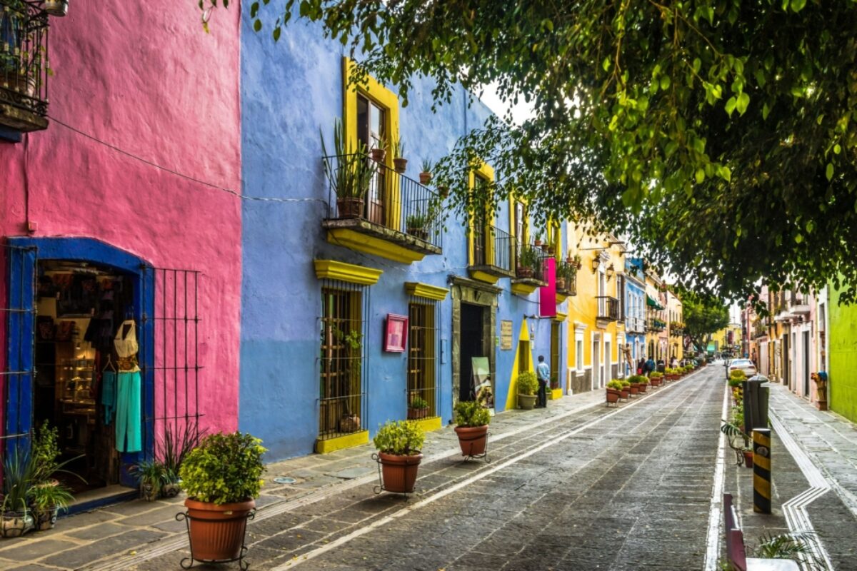 Mexico Puebla Callejon de los Sapos