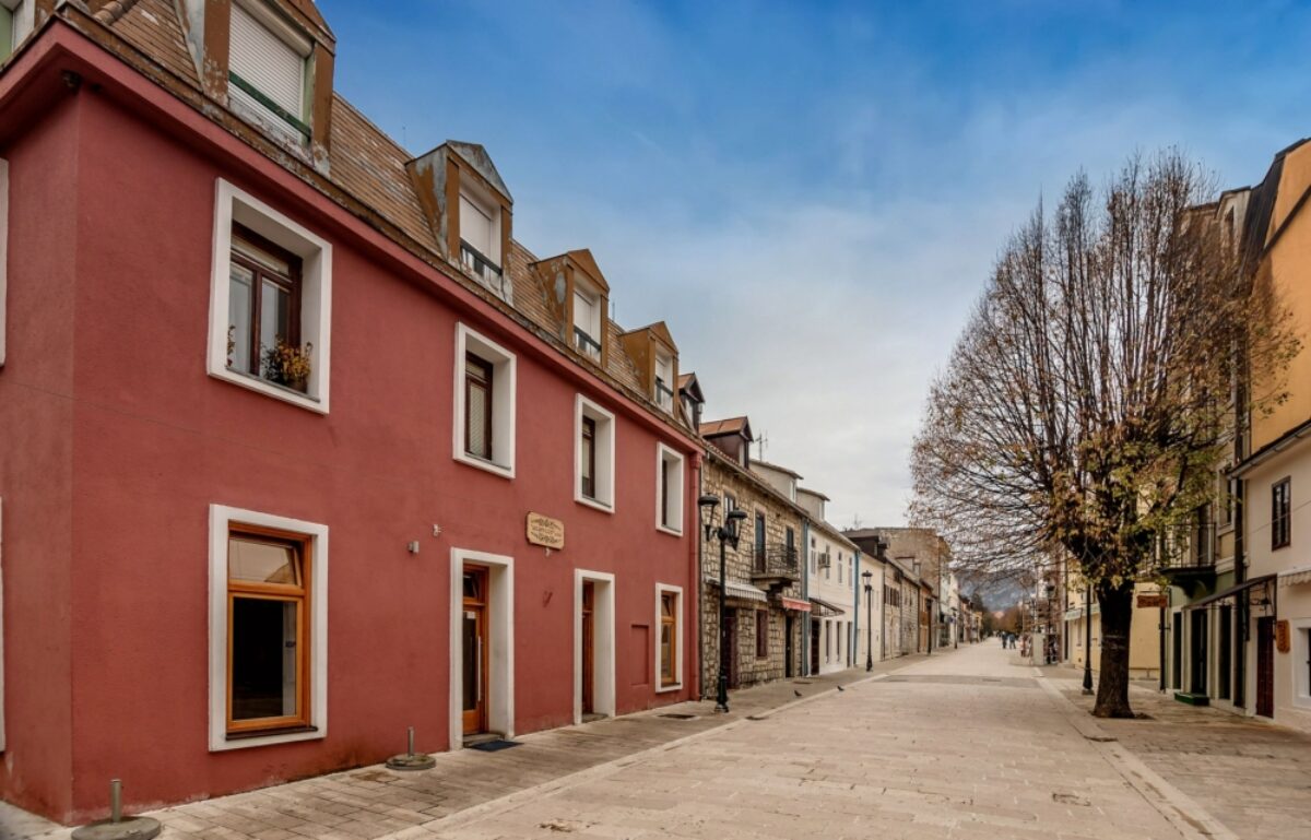Montenegro Cetinje streets