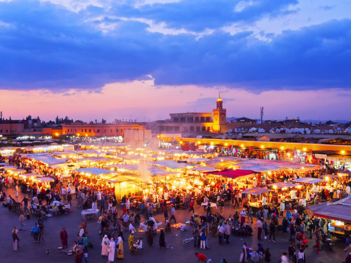 Morocco Marrakech Jamaa el Fna