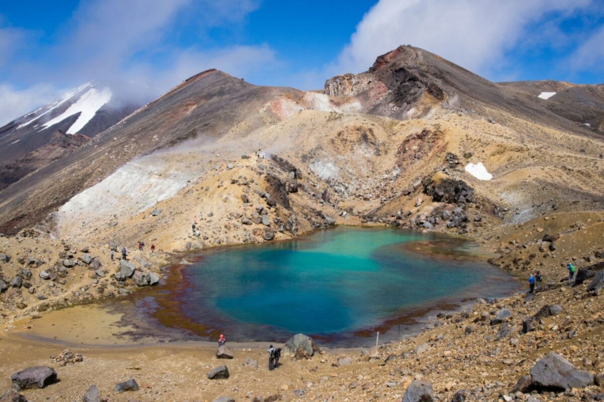 NZ Tongariro mount doom near