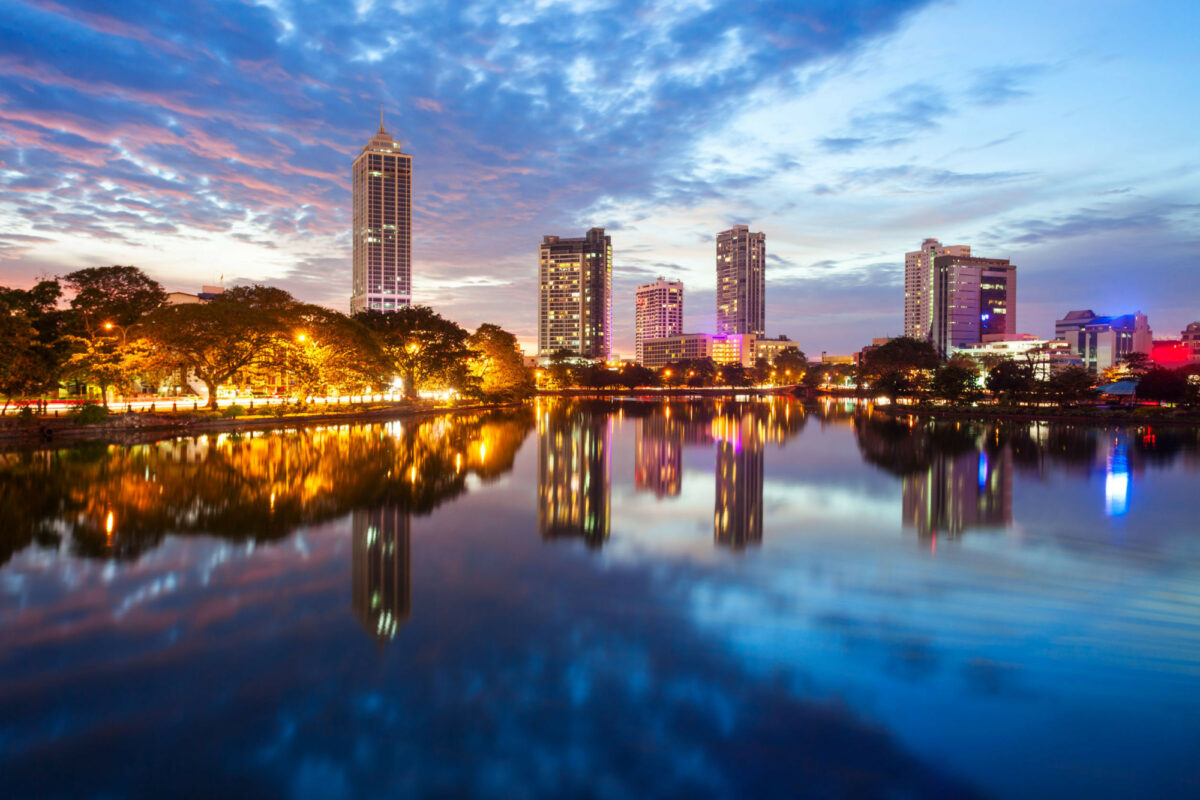 Sri Lanka Colombo Beira lake