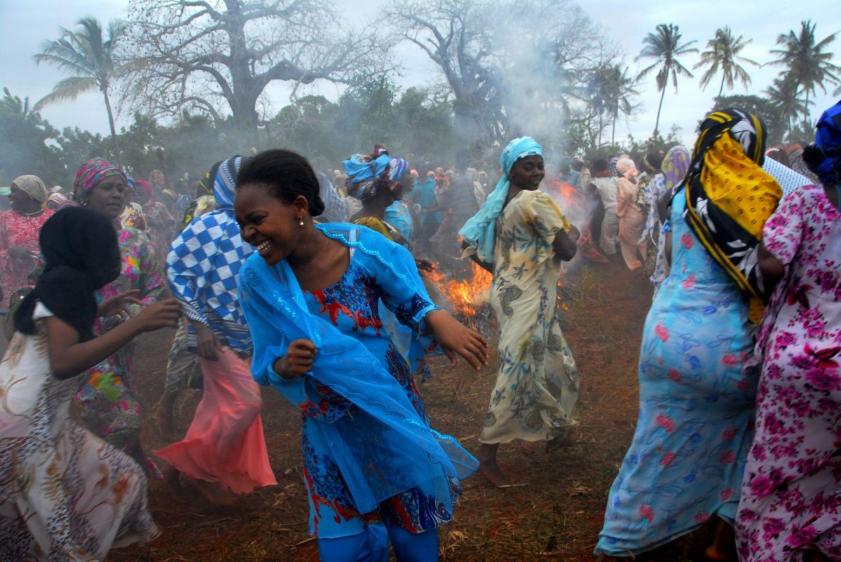 Tanzania Zanzibar festival in honor of the fishermen