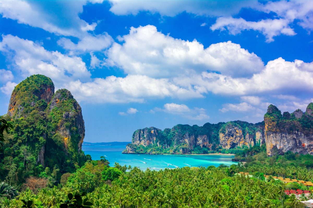 Thailand Krabi Railey beach