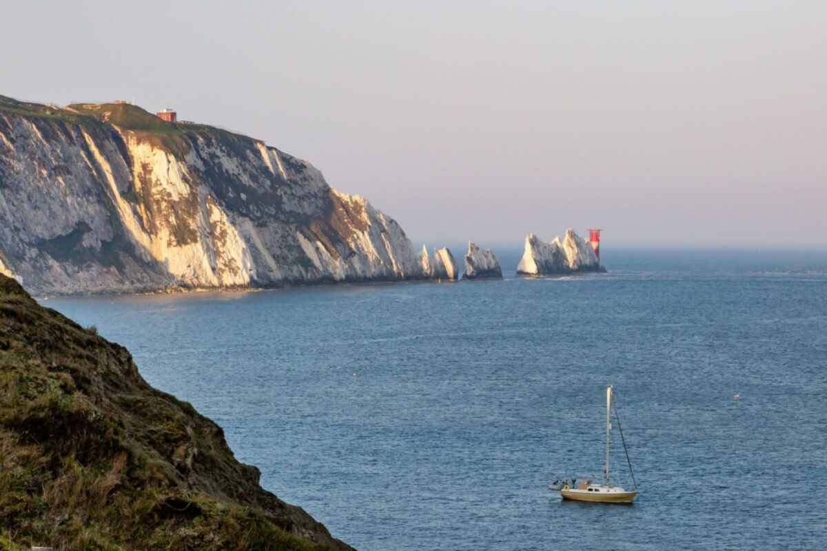 UK Isle of wight alum bay needles