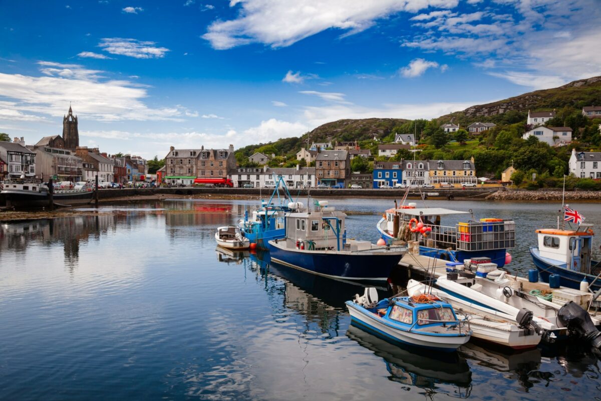 UK Scotland Tarbet Kintyre