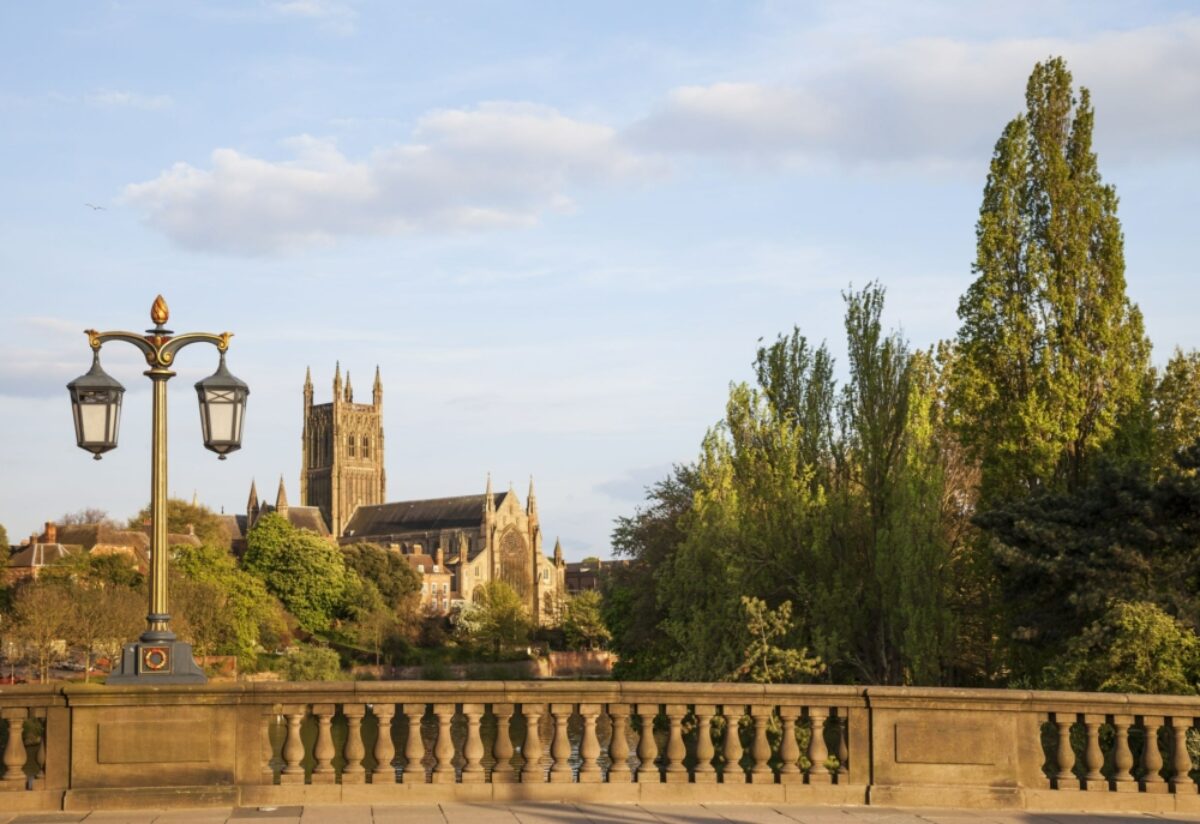 UK Worcester Cathedral Monarchs Way