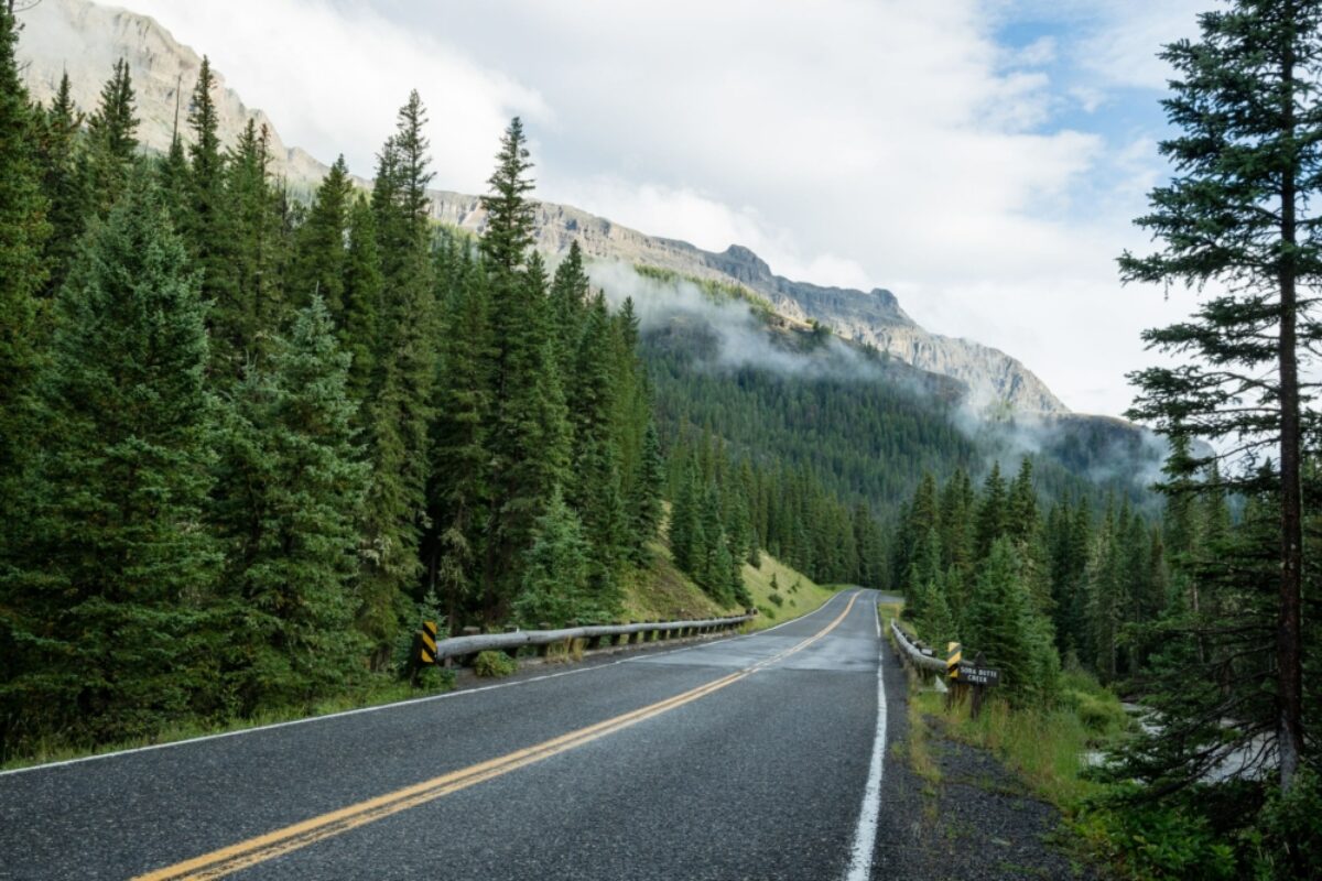 USA Montana 68 mile beartooth highway