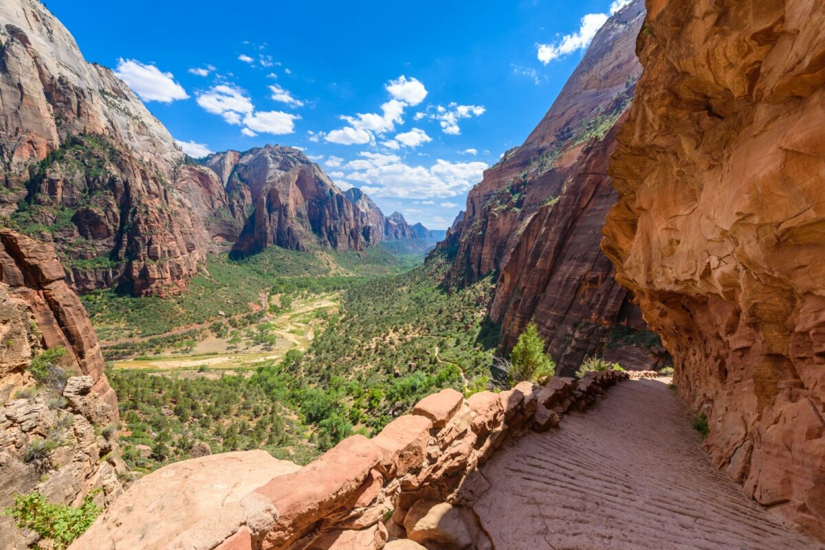 USA zion national park
