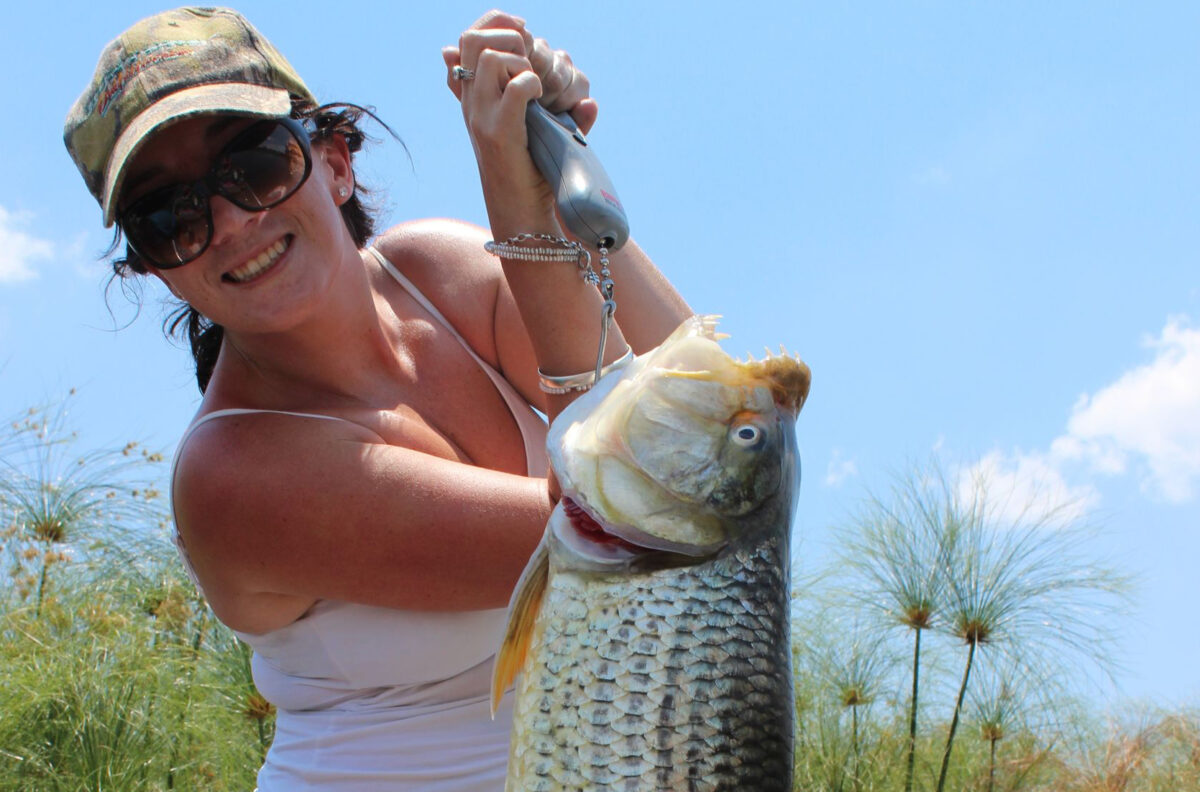 Zambia tiger fishing cropped