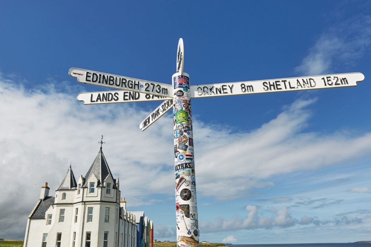 Family John O Groats Scotland