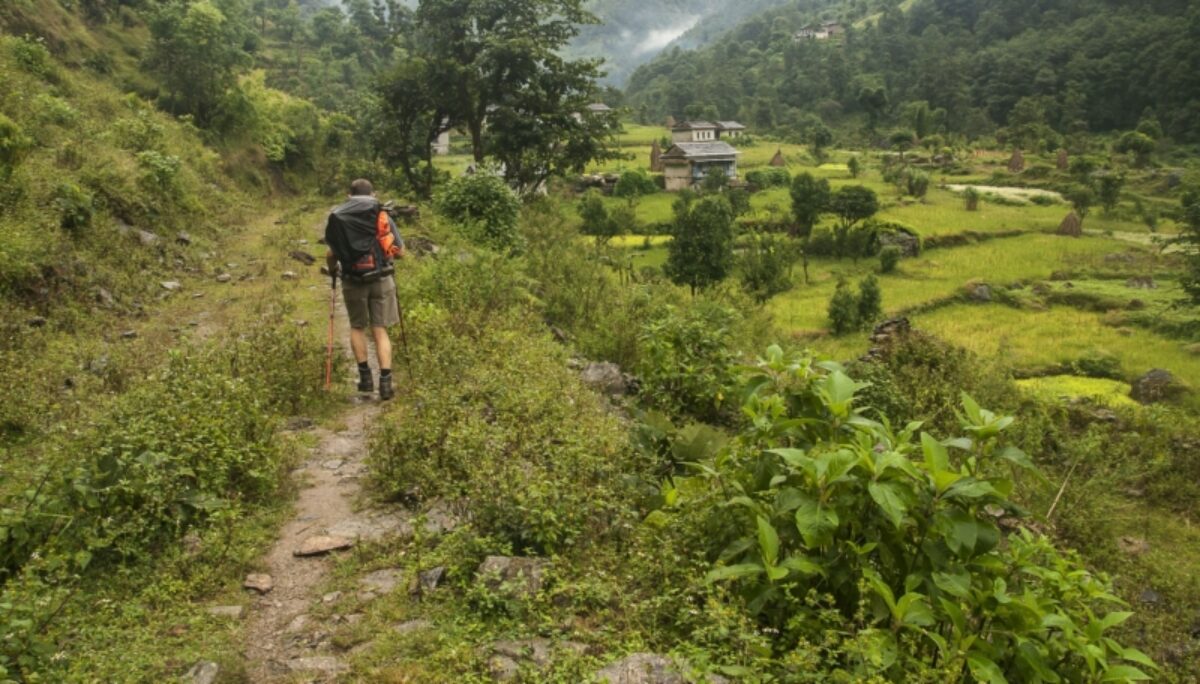 Near Lukla nepal