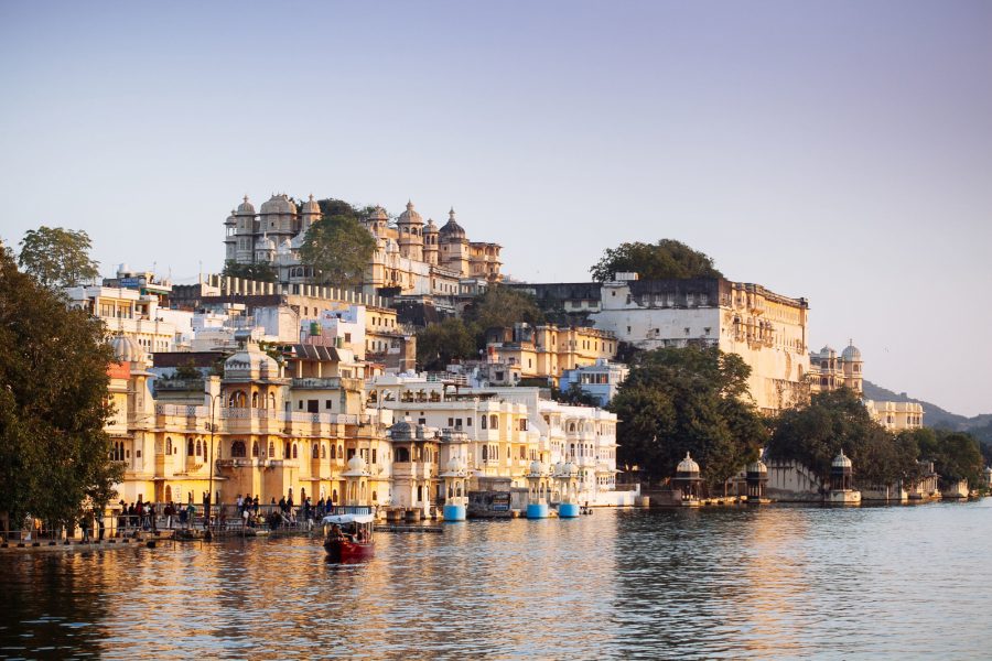 Float on Udaipur's romantic lakes