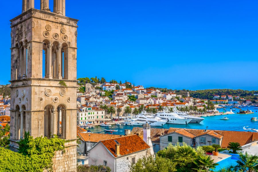 Croatia Hvar old town