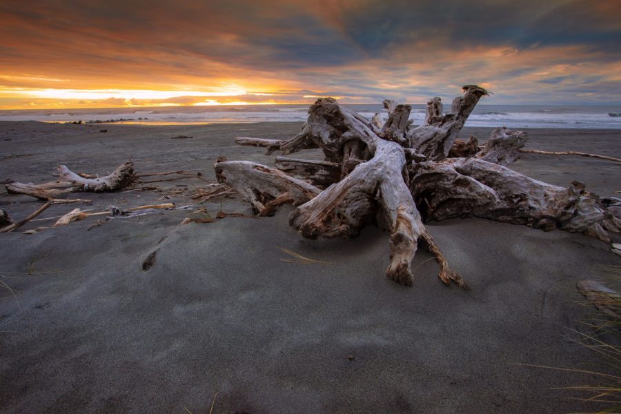 Hokitika beach