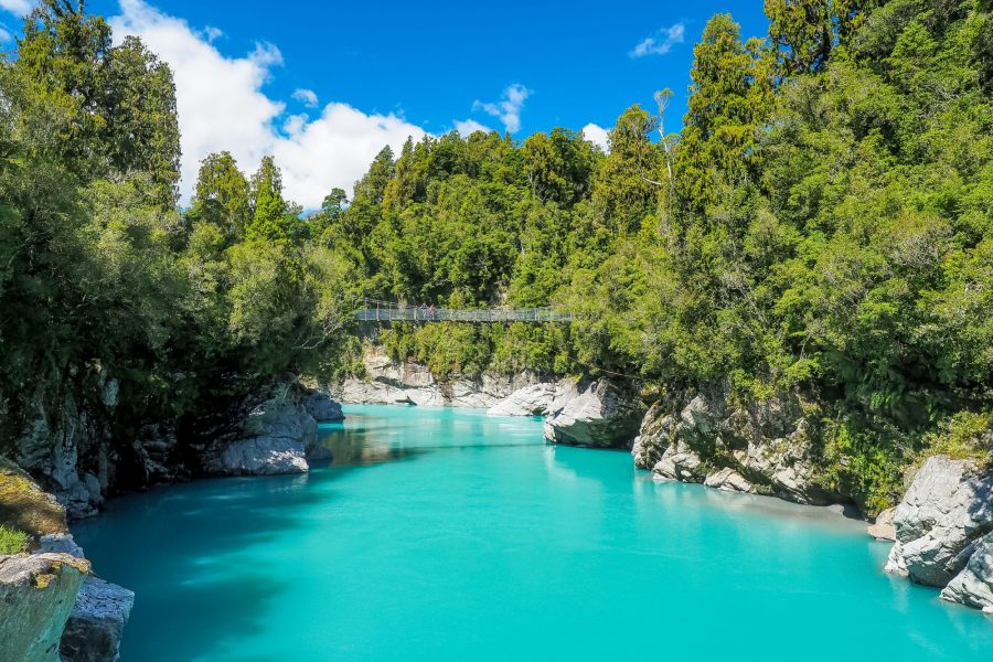 Hokitika swingbridge
