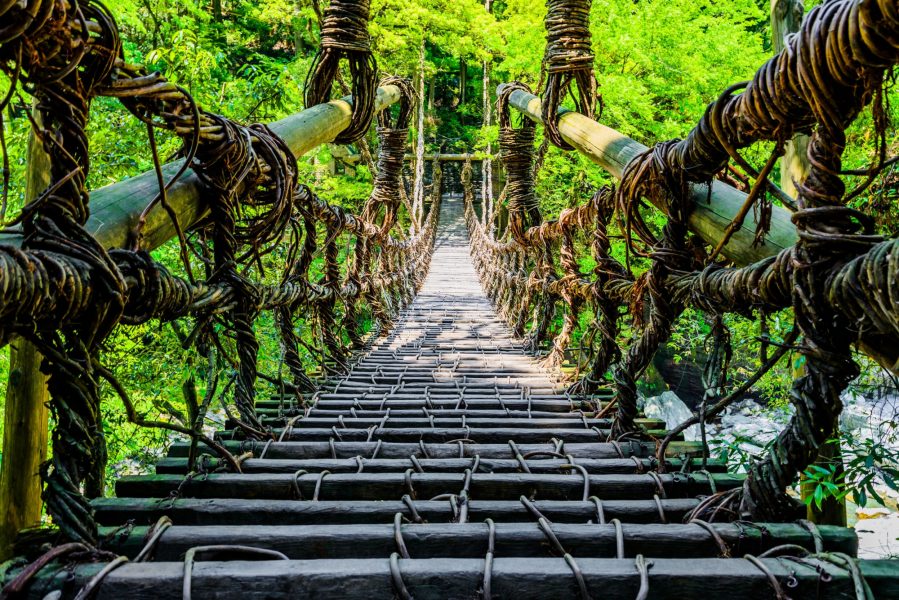 Japan Iya valley Kazurabashi bridge2