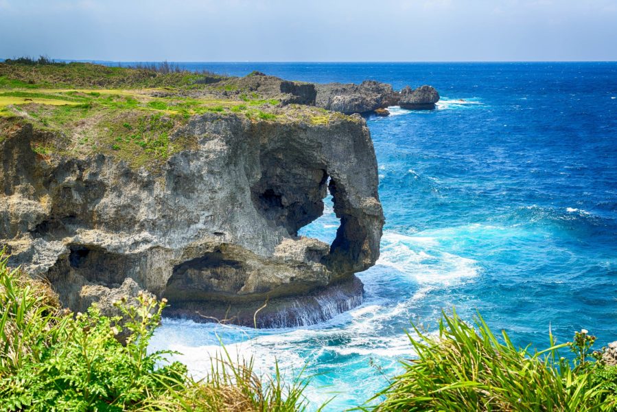 Japan Okinawa Manzamo Cape
