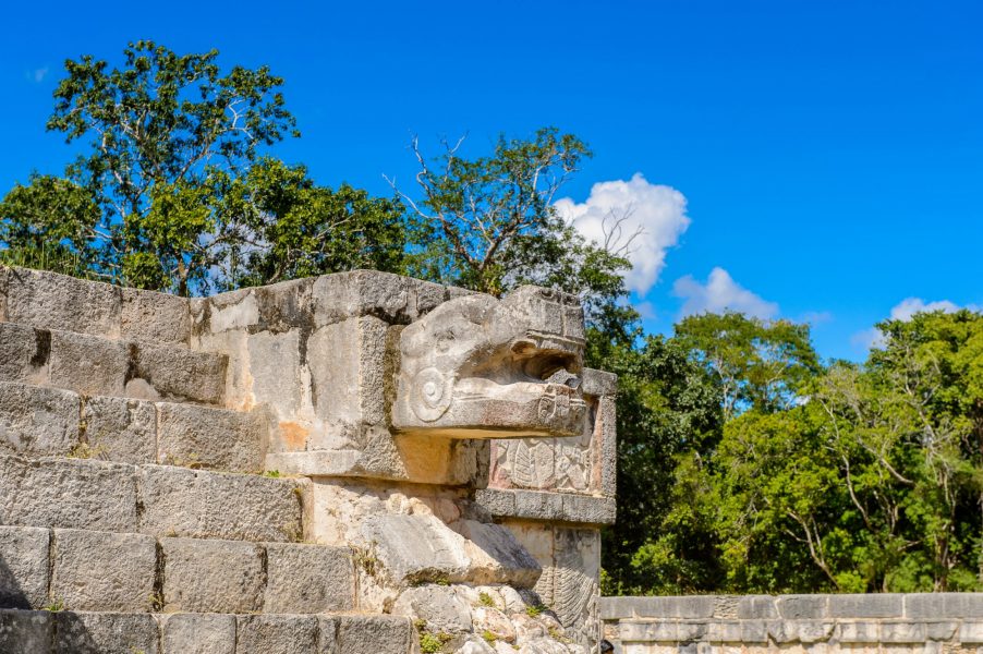 Mexico Chichen Itza Plumed Serpent Venus Platform2