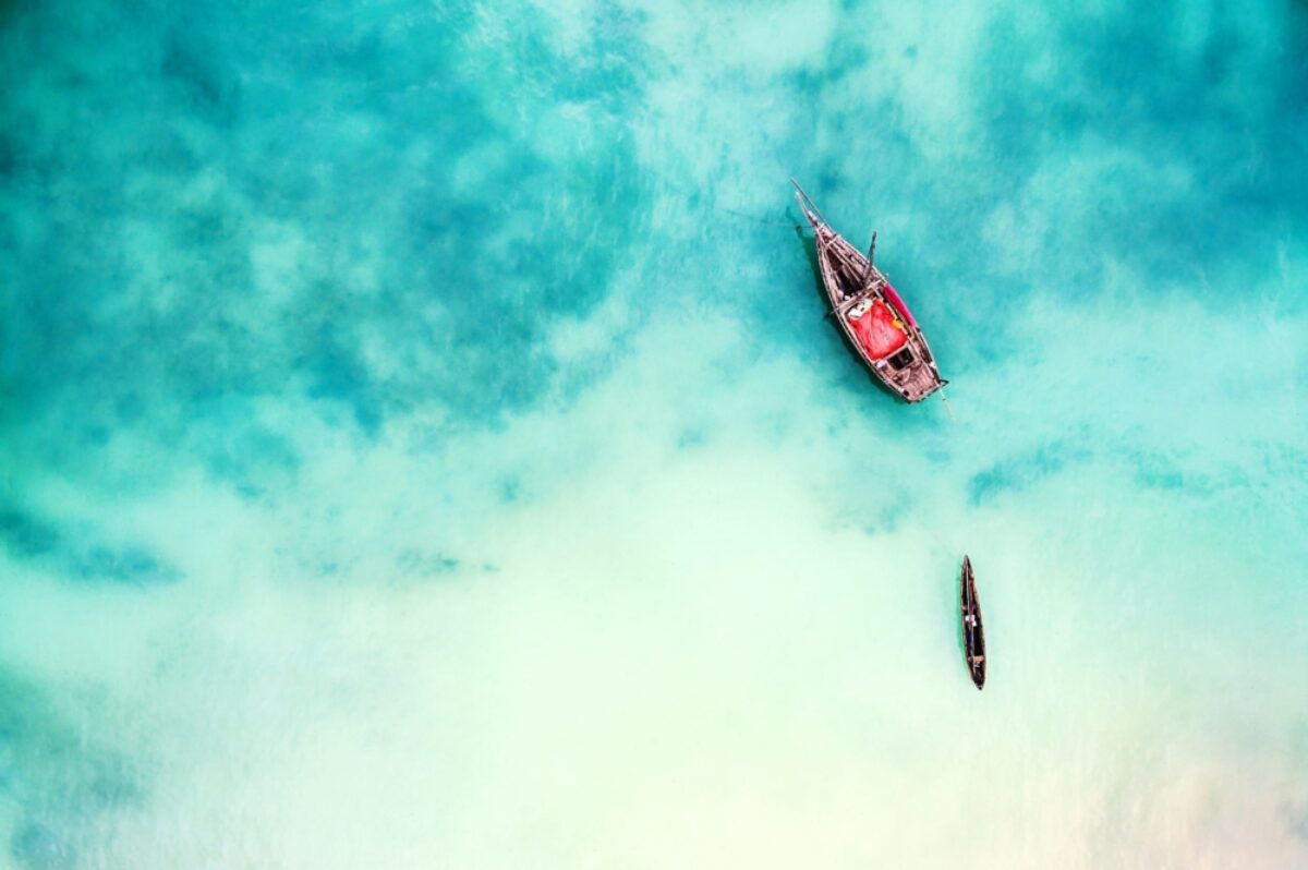 Swim and snorkel on a Zanzibar beach
