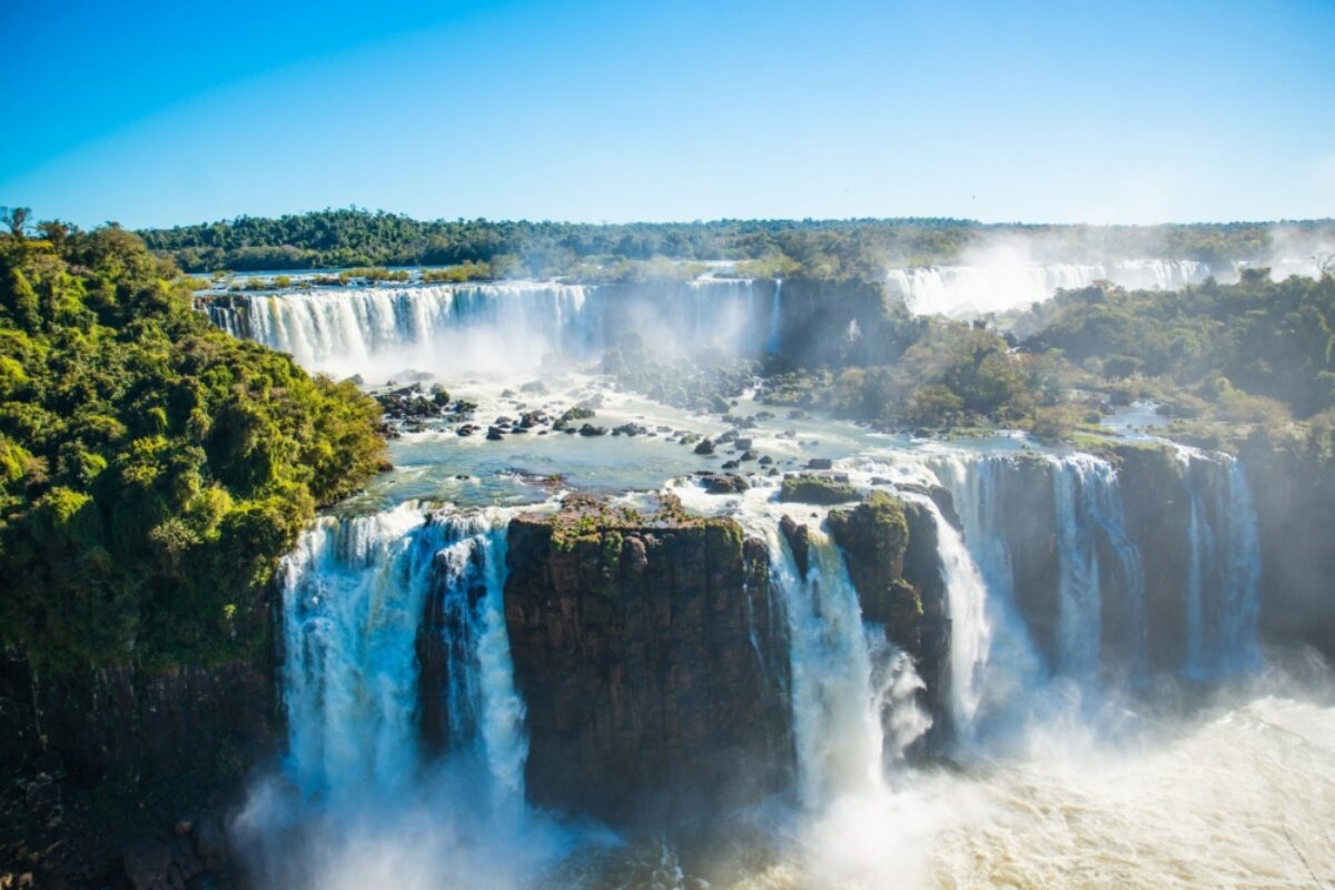 Explore the falls of Iguazu