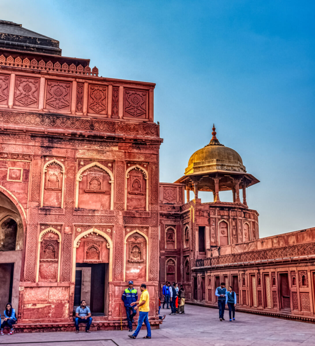 Agra Shah Jahani Mahal palace in Agra Red Fort