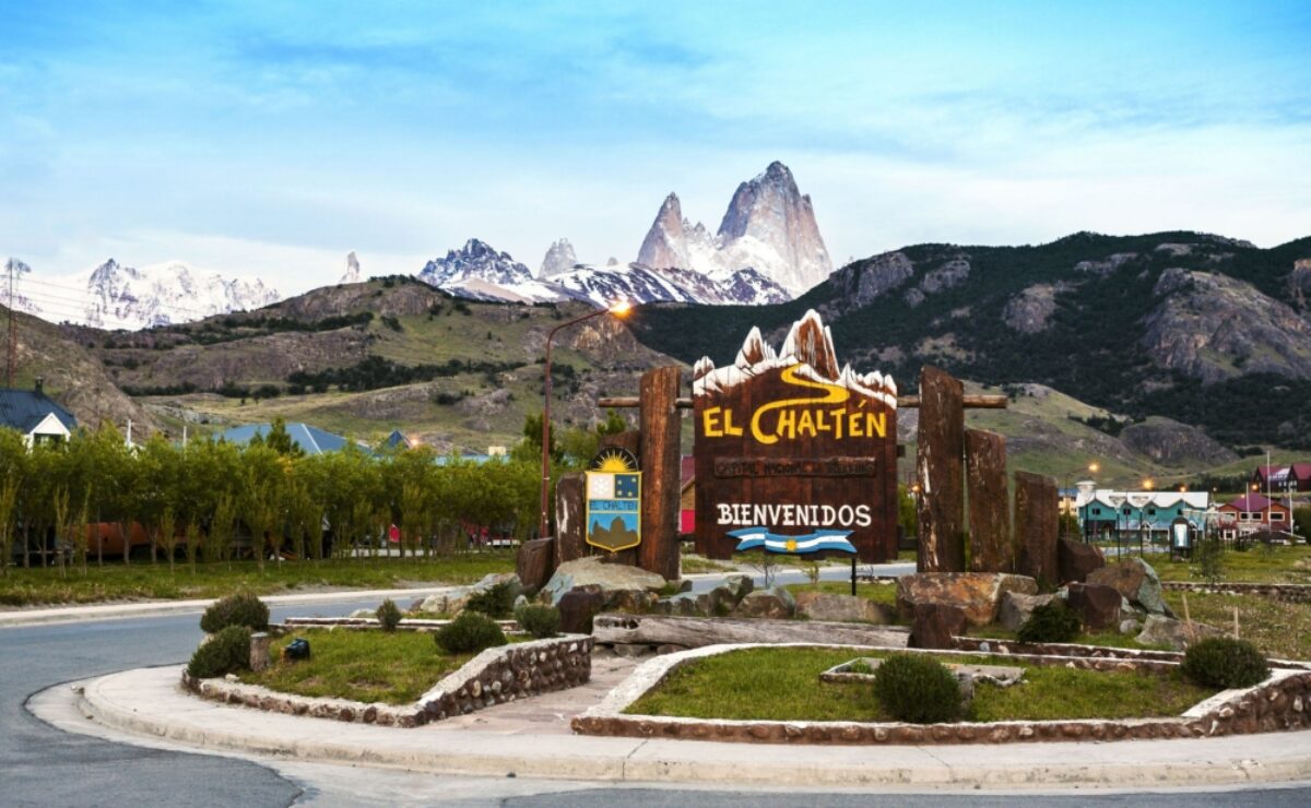 Argentina El Chalten town