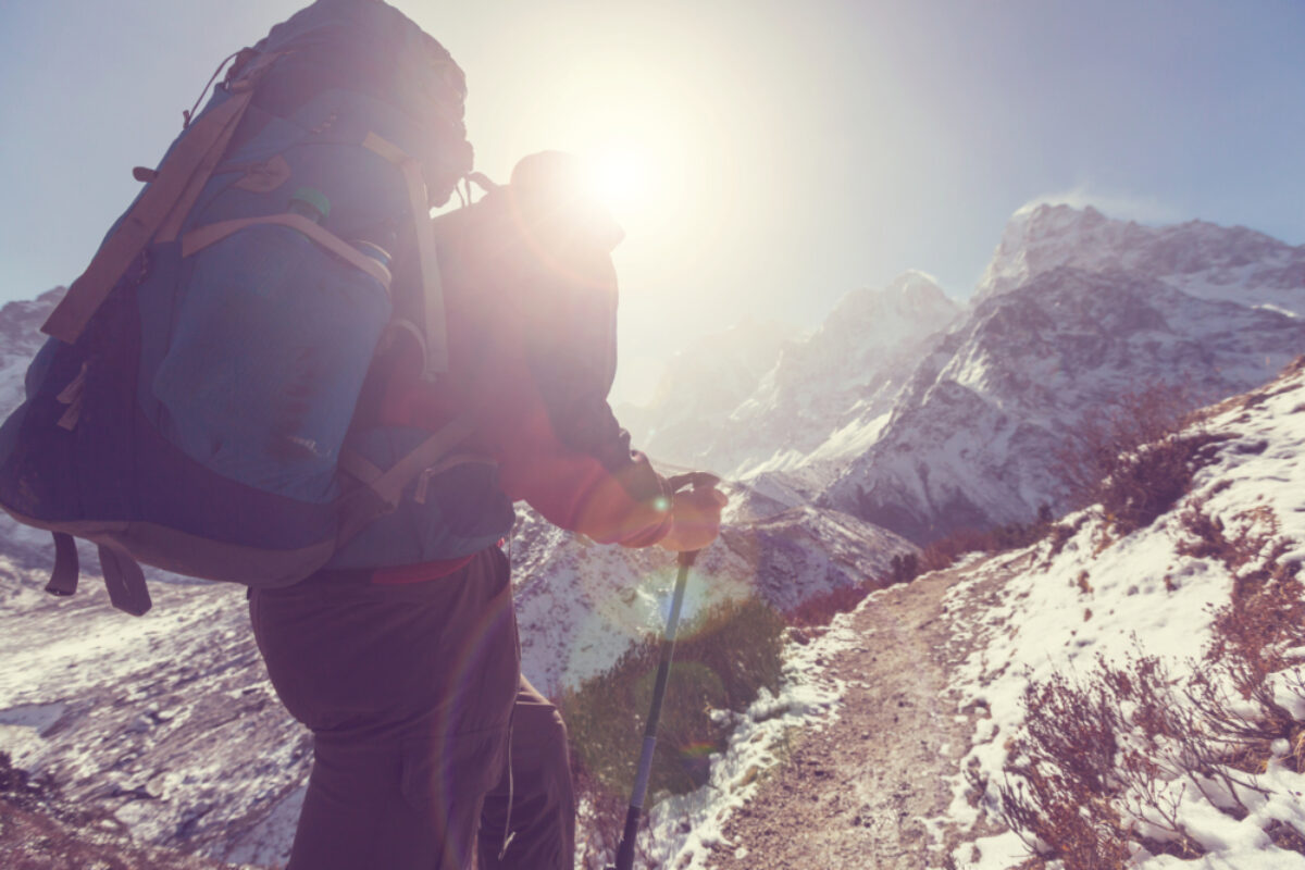 Kanchenjunga hiker