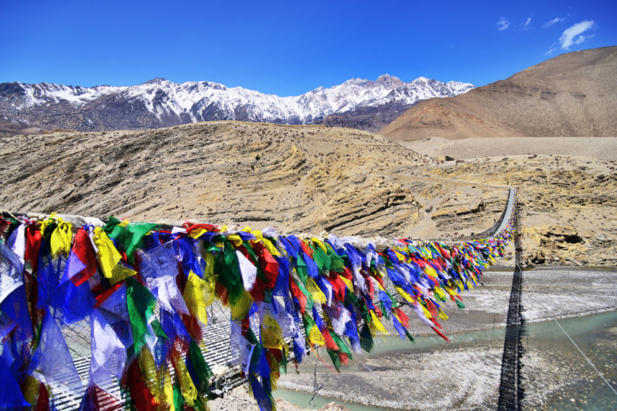 Mustang Suspension bridge between Lower Mustang suspesion bridge lower and Upper Mustang lowres