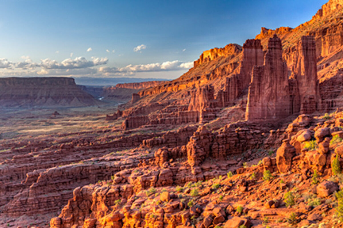 Rock Light Fisher Towers