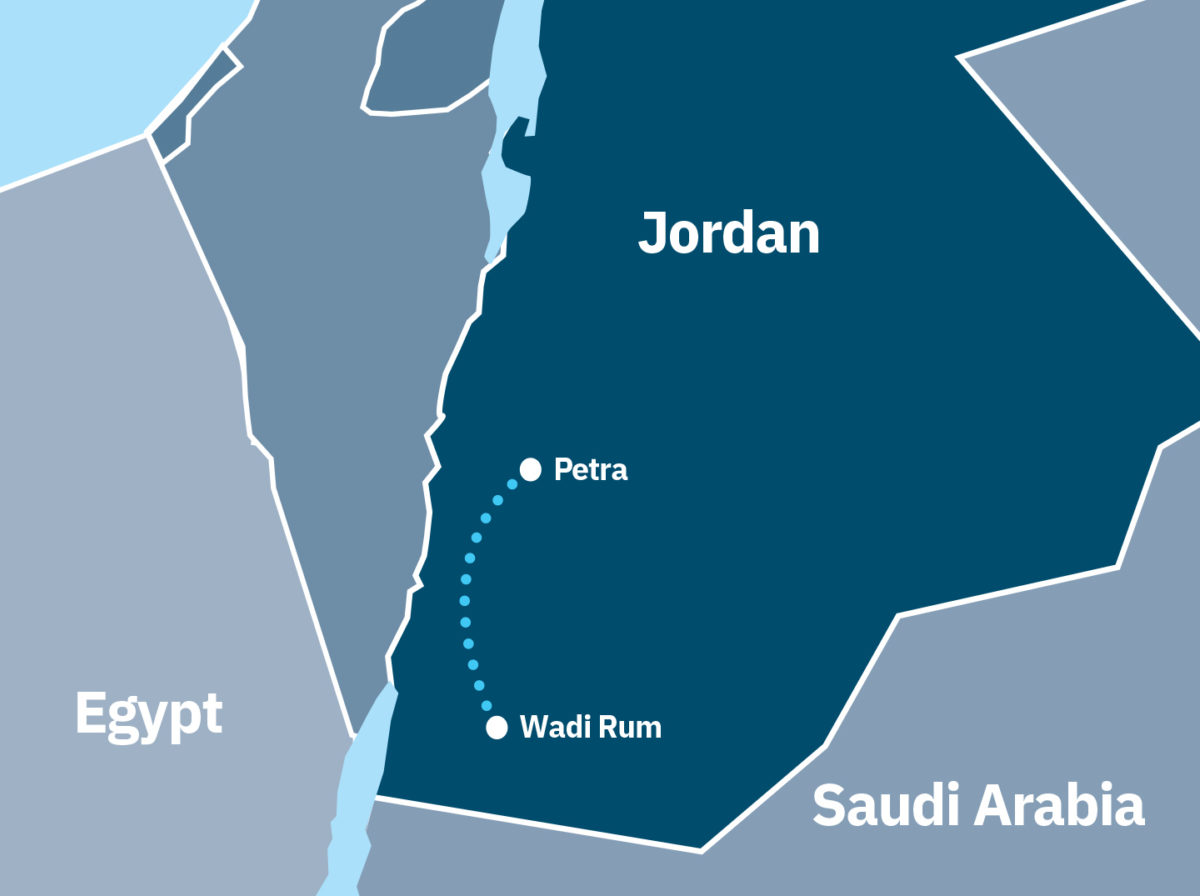 Petra and Wadi Rum