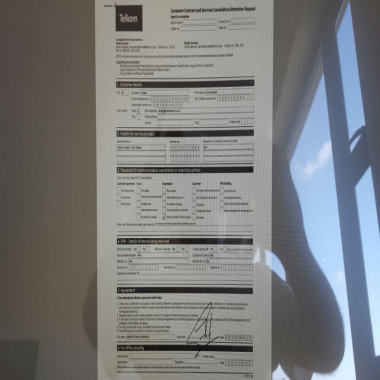 cancellation of telkom line letter responded cancellation of land line telkom on cancellation of telkom line letter responded cancellation of land line telkom on