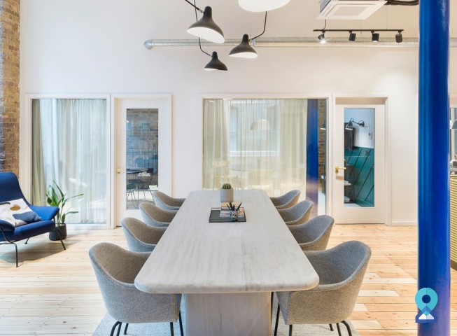 coworking space in Grivelle Street, London