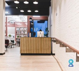 coworking space in Kirby Street, London