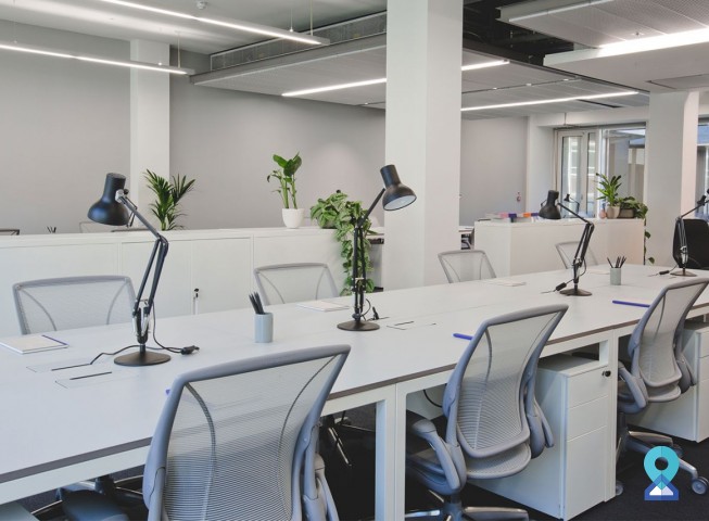 coworking space in Stephen Street, London